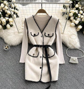 Kyle Warm Dress ( Off White Tone)